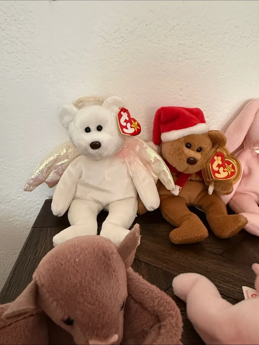 Vintage Ty Beanie Babies Lot of 10 1990s Retired Bears Animals w/ Tags